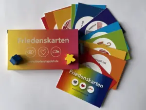 Friedenskarten mit Symbolen Produktbild