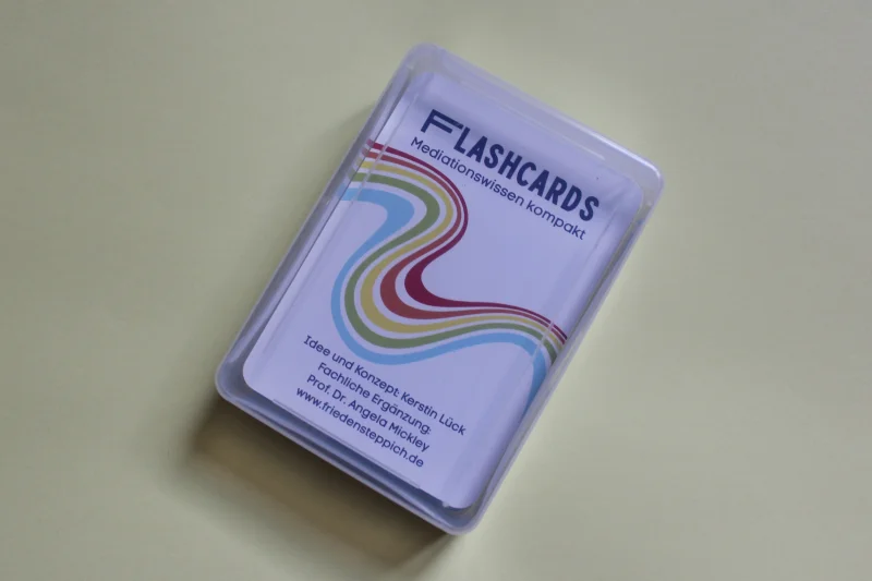 Lernkarten Mediationswissen in Schachtel