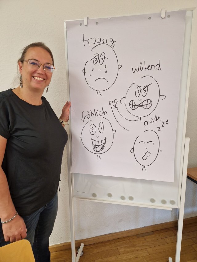 Schulsozialarbeiterin Fiamma Scheller von proRespect.